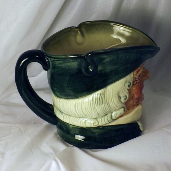 Colonial Man Ceramic Pitcher - Picture 4 of 8